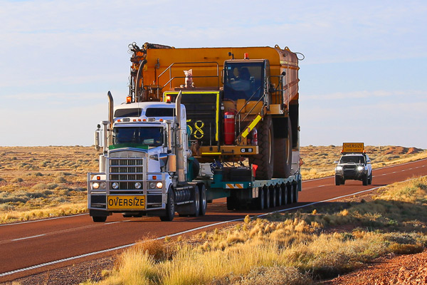 Oversize hauling